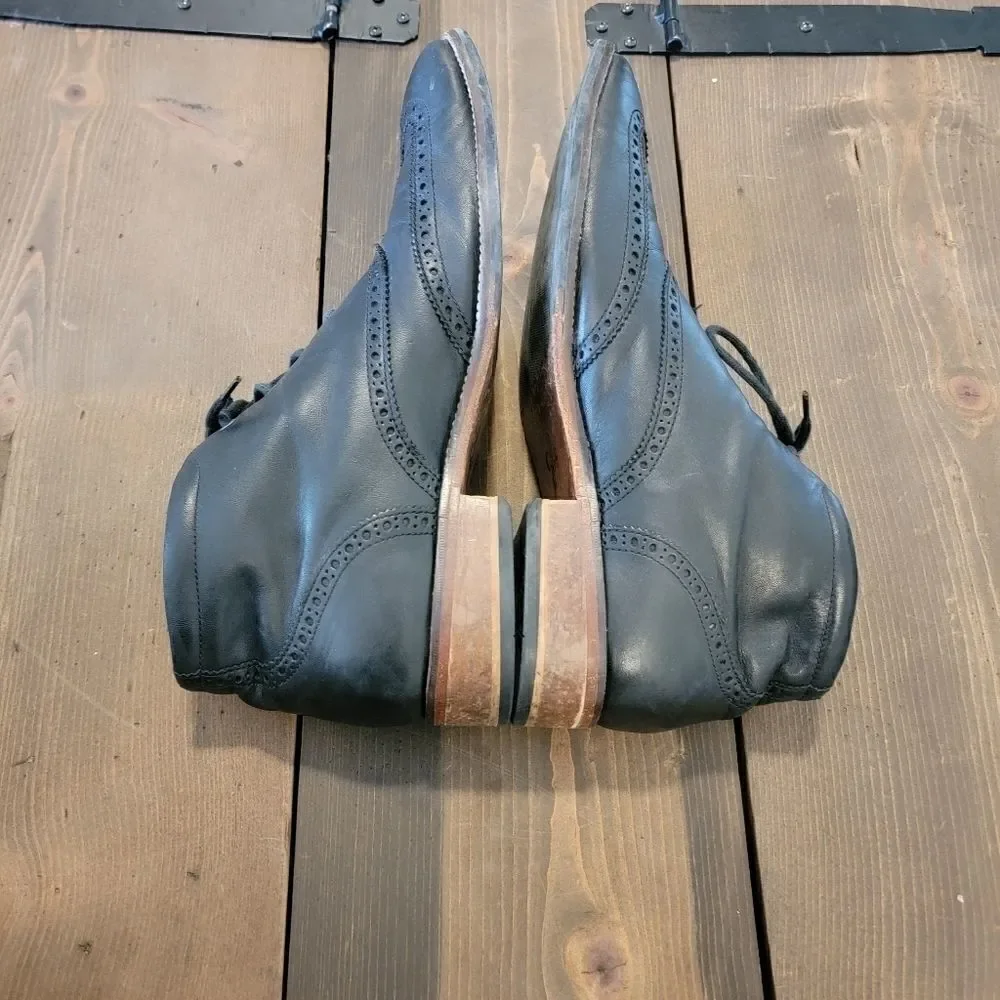 Cole Haan Men’s Liam Chukka II Black Leather Boots
